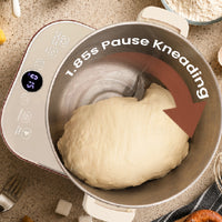 EkitLife dough maker with 1.85s pause kneading function