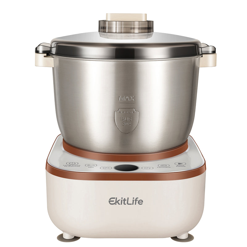EkitLife 7.4Qt Dough Maker – 2-in-1 Kneading & Fermentation Mixer